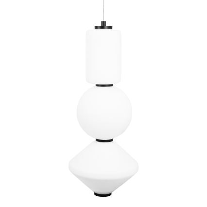MAXLIGHT P0468 - LED Lestenec na vrvici AKIKO LED/23W/230V pr. 20 cm bela