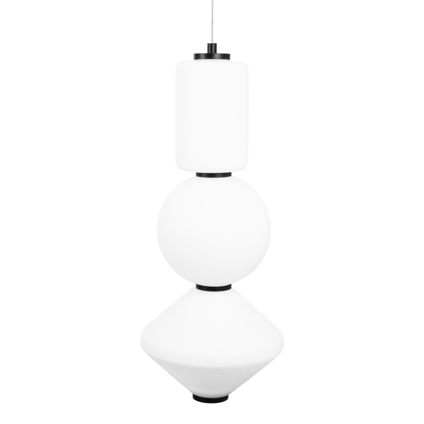 MAXLIGHT P0468 - LED Lestenec na vrvici AKIKO LED/23W/230V pr. 20 cm bela
