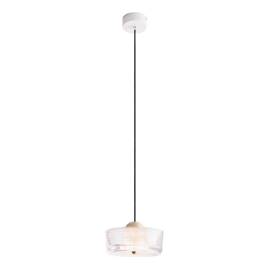 MAXLIGHT P0542 - LED Lestenec na vrvici LIPARI LED/6W/230V pr. 16 cm prozorna