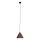 MAXLIGHT P0548 - Lestenec na vrvici SAKURA 1xE27/60W/230V pr. 33,5 cm oreh