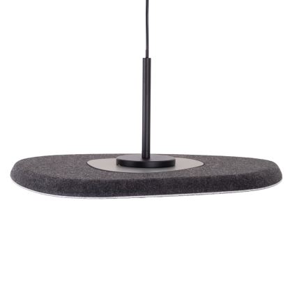 MAXLIGHT P0560 - LED Lestenec na vrvici DEUX LED/5W/230V črna