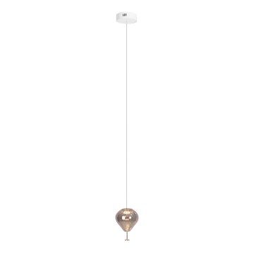 MAXLIGHT P0576 - LED Lestenec na vrvici PALLONCINI 2xLED/3W/230V pr. 12 cm dimna