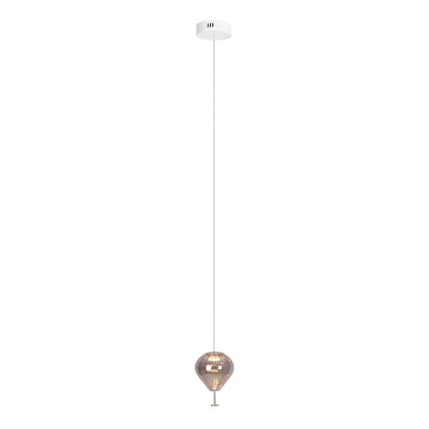MAXLIGHT P0576 - LED Lestenec na vrvici PALLONCINI 2xLED/3W/230V pr. 12 cm dimna