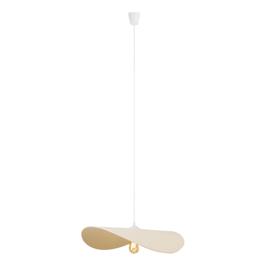 MAXLIGHT P0585 - Lestenec na vrvici PAN 1xE27/15W/230V pr. 60 cm krem barva