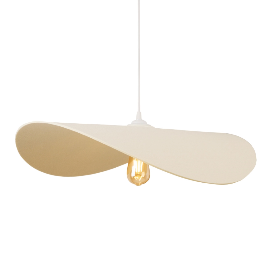 MAXLIGHT P0585 - Lestenec na vrvici PAN 1xE27/15W/230V pr. 60 cm krem barva