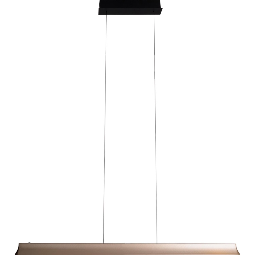 MAXLIGHT P0594 - LED Zatemnitveni lestenec na vrvici JO-JO LED/38W/230V 2700/4500/5500K medenina