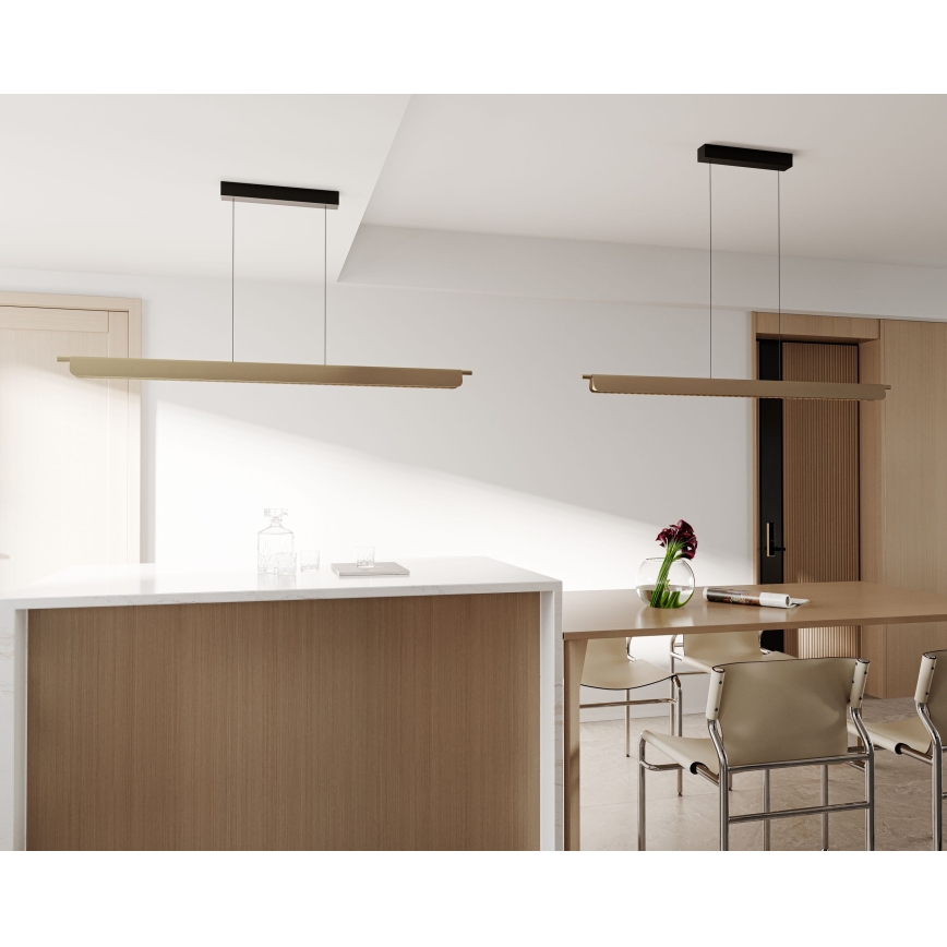 MAXLIGHT P0596 - Zatemljiv LED lestenec na kablu JO-JO LED/40W/230V 2700/4500/5500K zlata