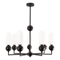 MAXLIGHT P0632 - Lestenec na palici NOVA, 7xG9/7W/230V, premer 70 cm, črna