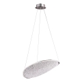 MAXLIGHT P0636D - LED viseči lestenec na kablu EMPIRE LED/17W/230V sijajni krom