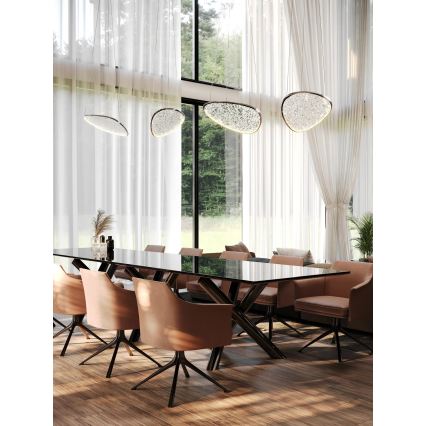 MAXLIGHT P0636D - LED viseči lestenec na kablu EMPIRE LED/17W/230V sijajni krom