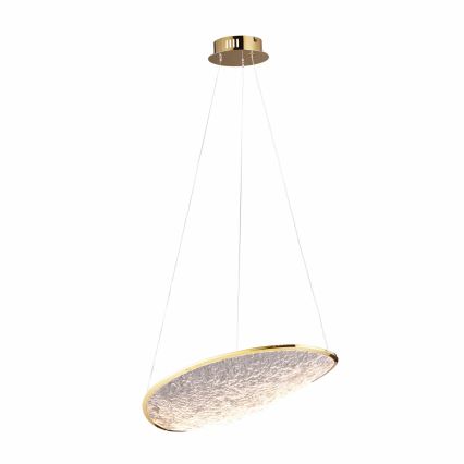 MAXLIGHT P0637D - LED lestenec na kablu EMPIRE LED/17W/230V v zlati barvi
