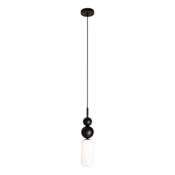 MAXLIGHT P0641 - Viseča svetilka na kablu NOVA 1xG9/12W/230V premer 12 cm črna