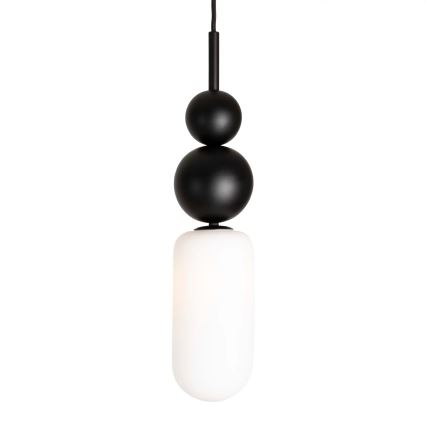 MAXLIGHT P0641 - Viseča svetilka na kablu NOVA 1xG9/12W/230V premer 12 cm črna