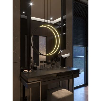 MAXLIGHT P0652 - LED kopalniška viseča svetilka na kablu VISUAL VER LED/22W/230V IP44 črna