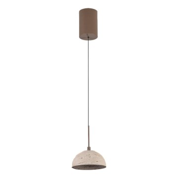 MAXLIGHT P0666 - LED lestenec na vrvici CUCCINA LED/57W/230V premer 15 cm bež