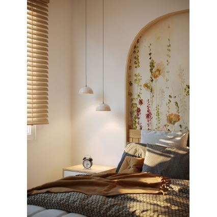 MAXLIGHT P0666 - LED lestenec na vrvici CUCCINA LED/57W/230V premer 15 cm bež