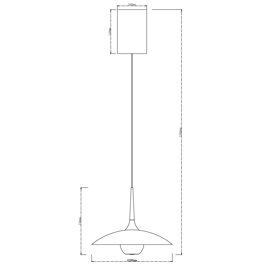 MAXLIGHT P0674 - Viseči LED lestenec na kablu MANUKA LED/12W/230V, premer 28 cm, zlata/bež