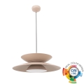 MAXLIGHT P0698 - LED lestenec na kablu MAYUMI LED/12W/230V premer 50 cm CRI 96 bež
