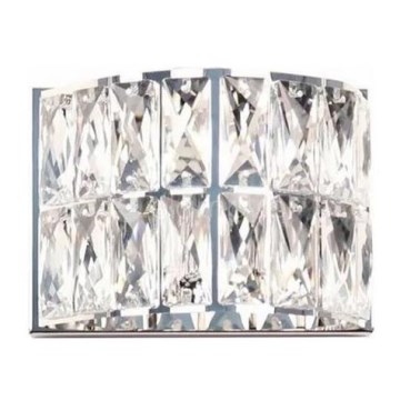 MAXLIGHT W0204 - Stenska svetilka DIAMANTE 1xG9/42W/230V sijajni krom