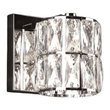 MAXLIGHT W0205 - Stenska svetilka DIAMANTE 1xG9/42W/230V sijajni krom