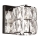 MAXLIGHT W0205 - Stenska svetilka DIAMANTE 1xG9/42W/230V sijajni krom