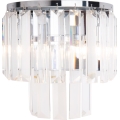 MAXLIGHT W0209 - Stenska svetilka MONACO 2xG9/40W/230V sijajni krom
