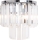 MAXLIGHT W0209 - Stenska svetilka MONACO 2xG9/40W/230V sijajni krom