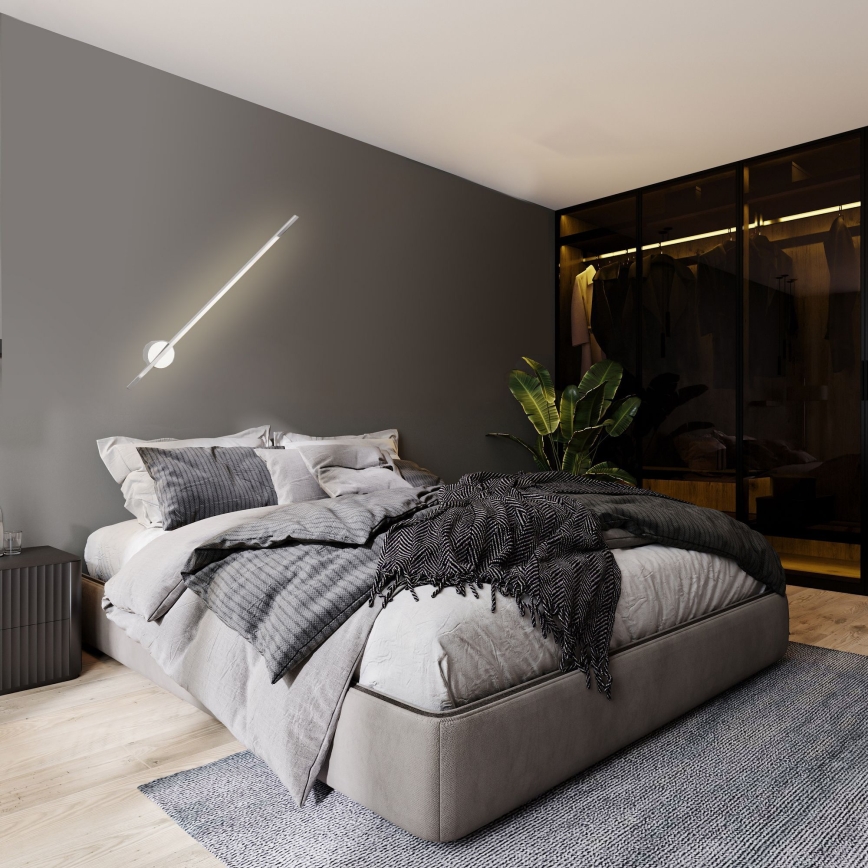 MAXLIGHT W0212 - LED Zunanja stenska svetilka PAJEK LED/8,4W/230V IP44 bela
