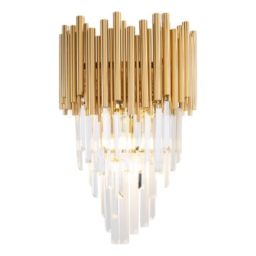 MAXLIGHT W0227 - Stenska svetilka VOGUE 4xG9/40W/230V zlata