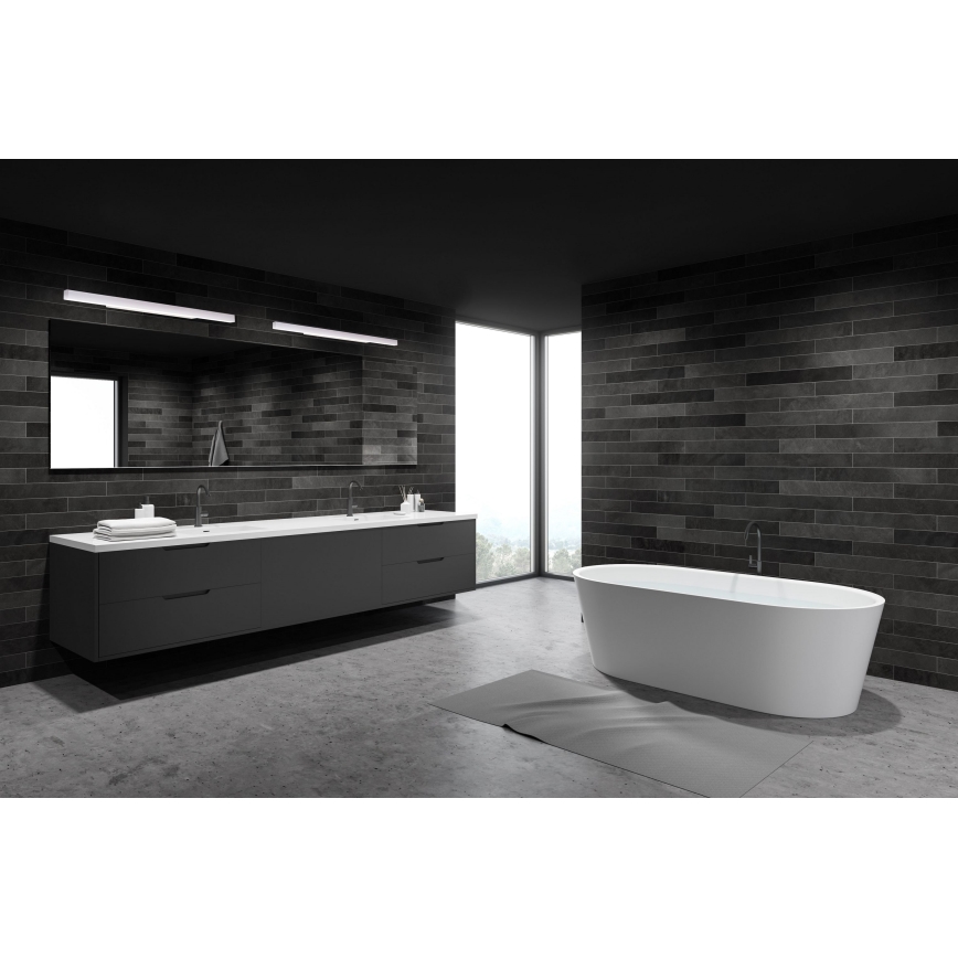 MAXLIGHT W0265 - LED Zatemnitvena kopalniška osvetlitev ogledala LINEAR LED/36W/230V 113,5 cm IP44 bela