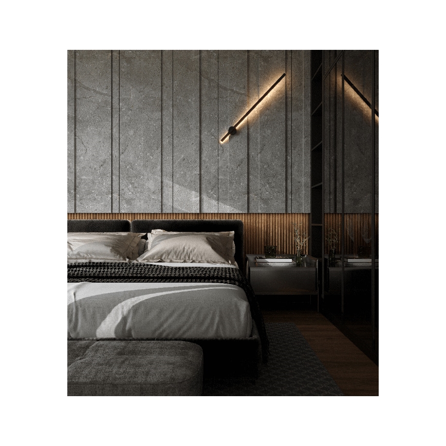 MAXLIGHT W0267 - LED Zunanja stenska svetilka PAJEK LED/8,4W/230V IP44 črna