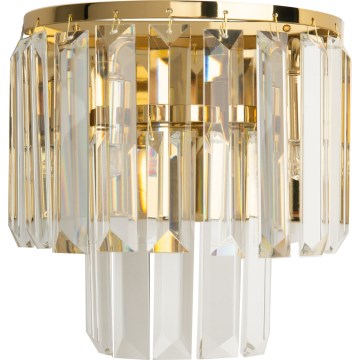 MAXLIGHT W0288 - Stenska svetilka MONACO 2xG9/40W/230V zlata