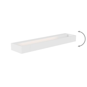 MAXLIGHT W0306 - LED Kopalniška stenska svetilka FLINK LED/12W/230V 45 cm IP44 bela