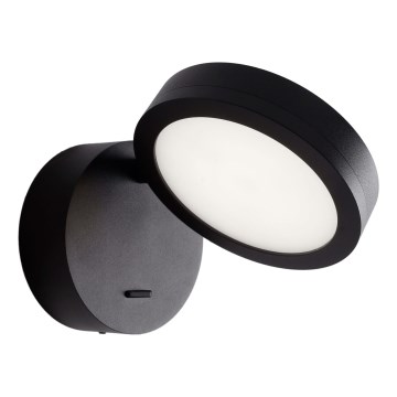 MAXLIGHT W0350 - LED Stenski reflektor IBIZA LED/6W/230V črna