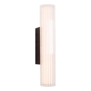 MAXLIGHT W0363 - LED Kopalniška stenska svetilka FAYETTE LED/6W/230V 31 cm IP44 črna