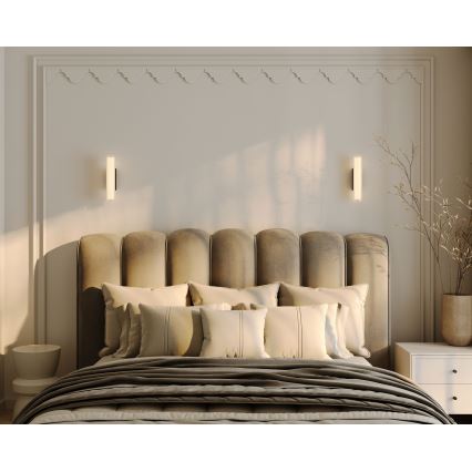 MAXLIGHT W0363 - LED Kopalniška stenska svetilka FAYETTE LED/6W/230V 31 cm IP44 črna