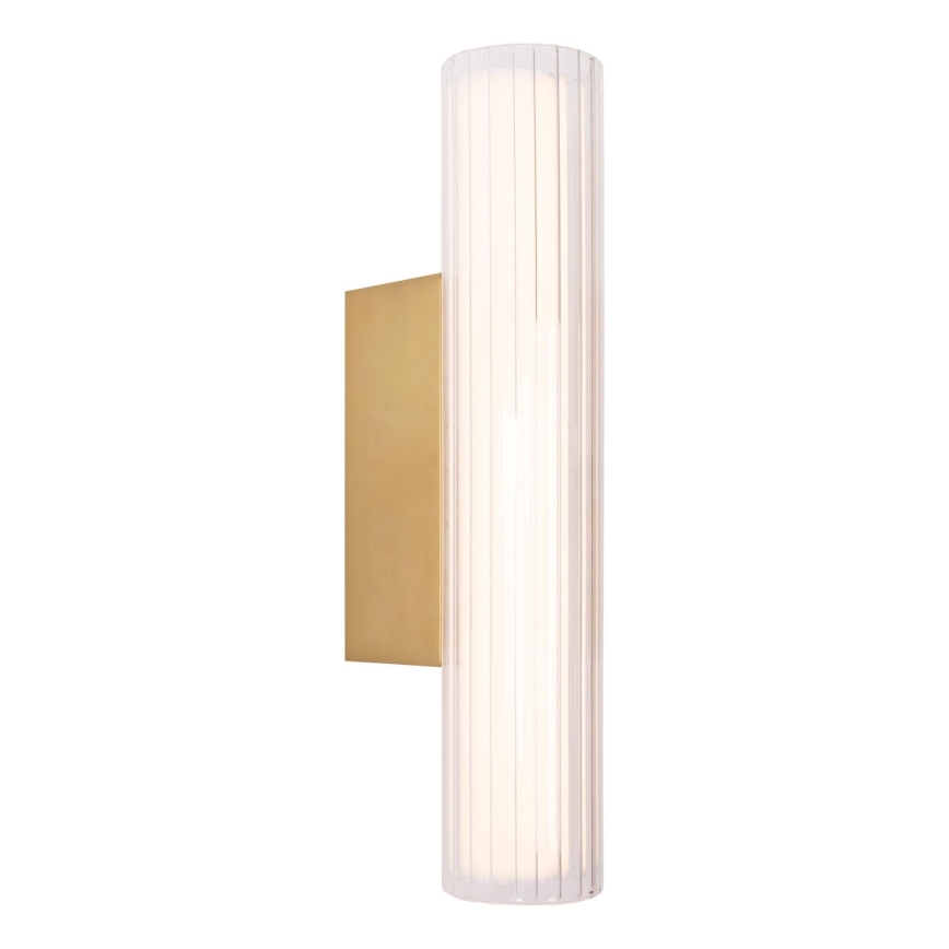 MAXLIGHT W0364 - LED Kopalniška stenska svetilka FAYETTE LED/6W/230V 31 cm IP44 zlata