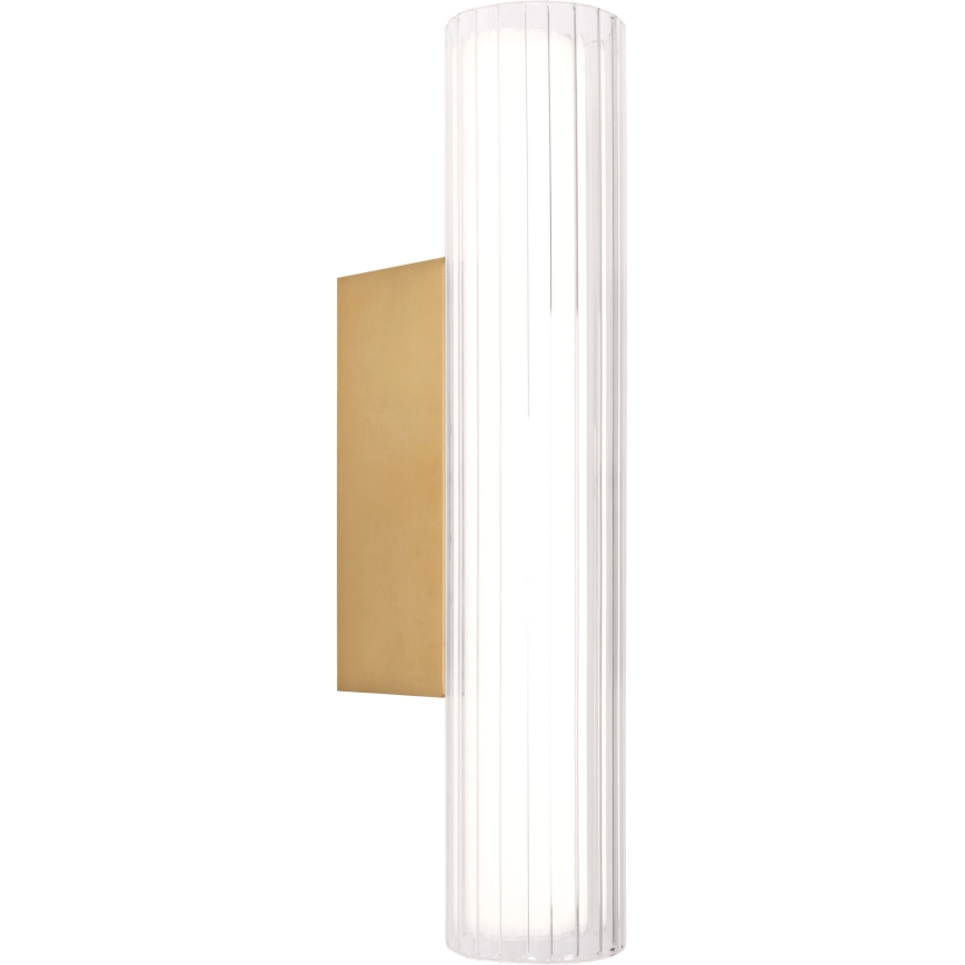 MAXLIGHT W0364 - LED Kopalniška stenska svetilka FAYETTE LED/6W/230V 31 cm IP44 zlata