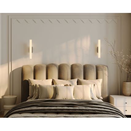 MAXLIGHT W0365 - LED Kopalniška stenska svetilka FAYETTE LED/12W/230V 61 cm IP44 črna