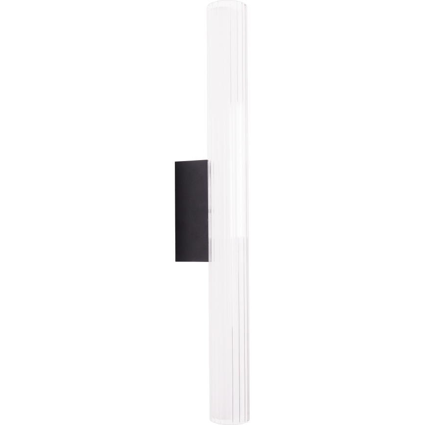 MAXLIGHT W0365 - LED Kopalniška stenska svetilka FAYETTE LED/12W/230V 61 cm IP44 črna