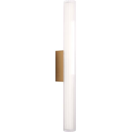 MAXLIGHT W0366 - LED Kopalniška stenska svetilka FAYETTE LED/12W/230V 61 cm IP44 zlata