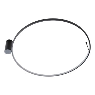MAXLIGHT W0437 - LED kopalniška stropna svetilka VISUAL LED/28W/230V premer 80 cm IP44 črna