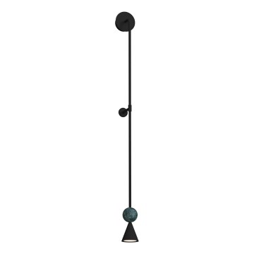 MAXLIGHT W0446 - LED Stenska svetilka BINGO LED/8W/230V CRI 92 črna/zelena