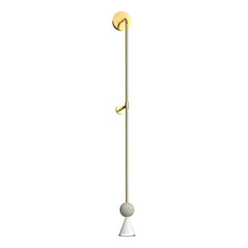 MAXLIGHT W0449 - LED stenska svetilka BINGO LED/8W/230V CRI 92 zlata/bež