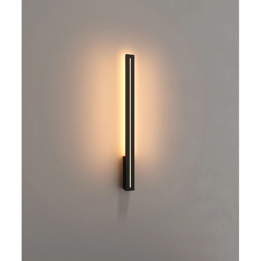 MAXLIGHT W0460 - LED Zunanja stenska svetilka MOENA LED/15W/230V CRI 93 IP65 črna