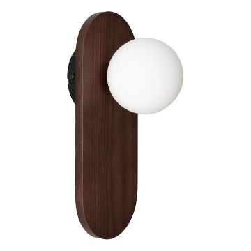 MAXLIGHT W0476 - Stenska svetilka POINT 1xG9/7W/230V rjava