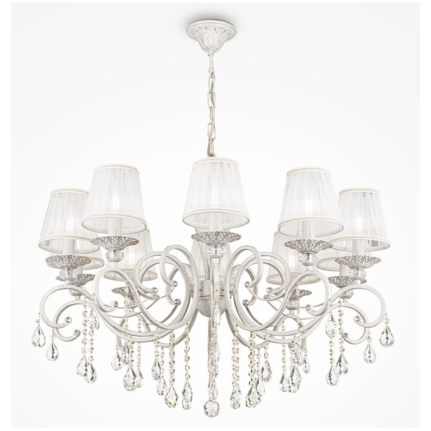 Maytoni ARM247-10-G - Lestenec na verigi GRACE 10xE14/40W/230V