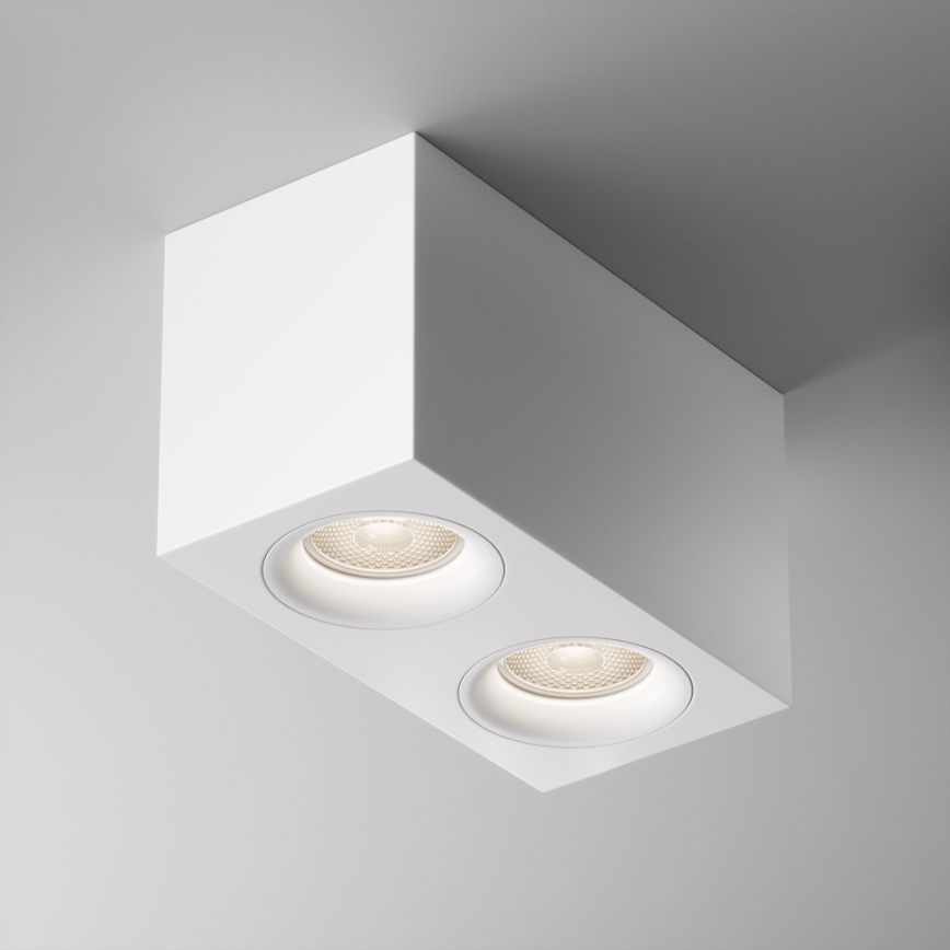 Maytoni C013CL-02W - Reflektor SLIM 2xGU10/50W/230V bela