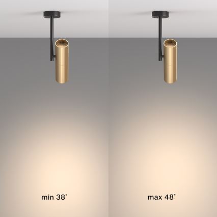 Maytoni C020CL-01GB - Reflektor ELTI 1xGU10/50W/230V zlata