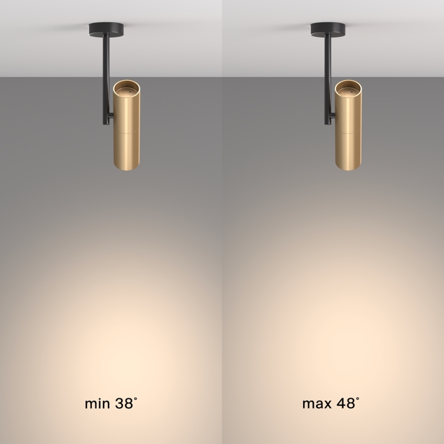Maytoni C020CL-01GB - Reflektor ELTI 1xGU10/50W/230V zlata